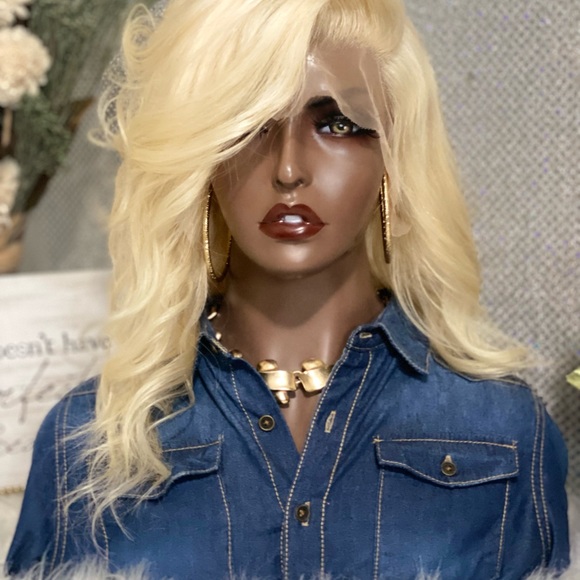 💜New 18”Kelly 100% Brazilian Human HD Transparent Wig💜 - Picture 6 of 16